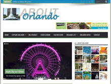 Tablet Screenshot of aboutorlando.com